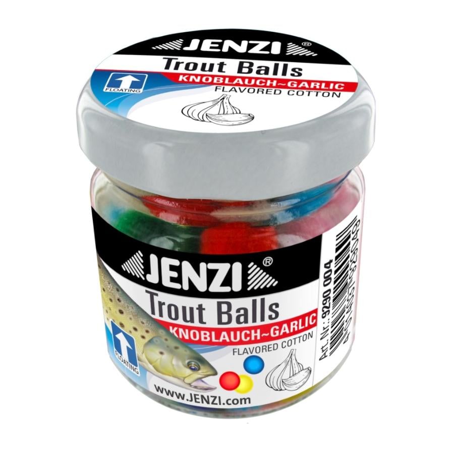 Image of Jenzi Trout Balls - Mix Colours Knoblauch - bei fischen.ch