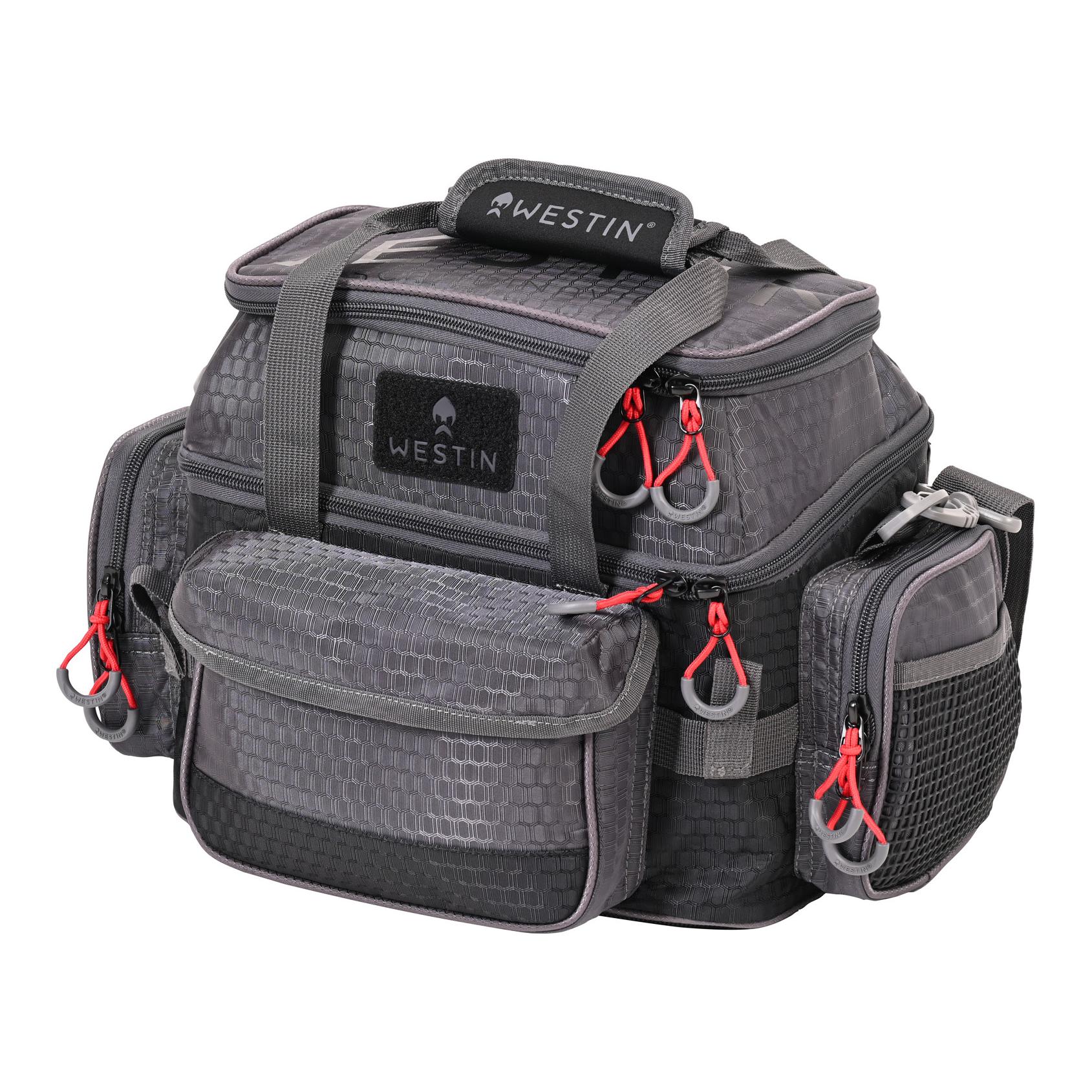 Westin W4 Lure Bag Plus 4 Boxes - Ködertasche - Titanium Black -