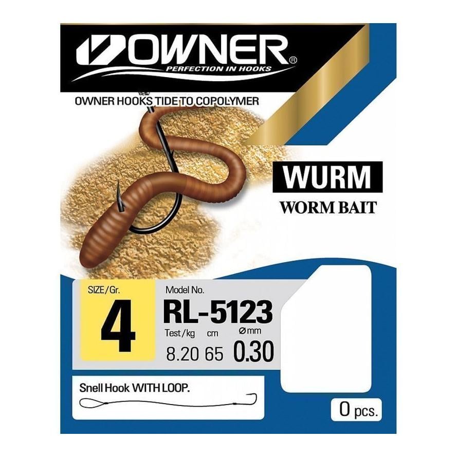 RL-5123 Wurmhaken - mit Widerhaken