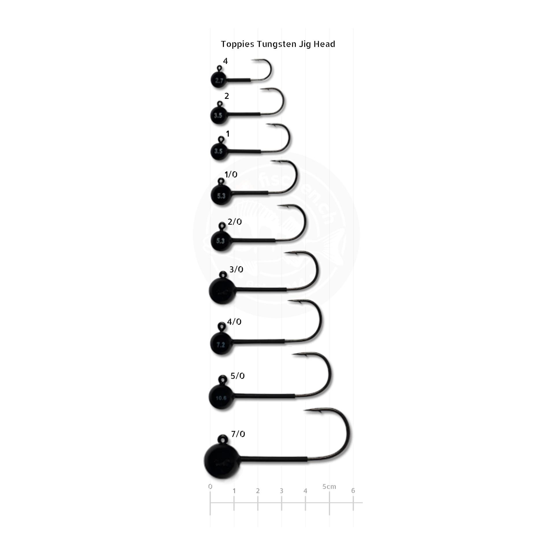 Tungsten Jig Head - Jigkopf
