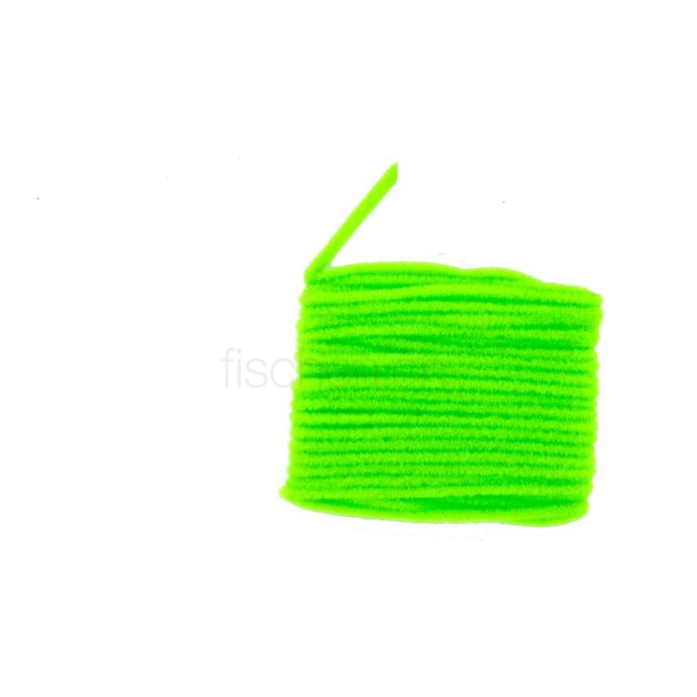 Image of Hareline Dubbin Ultra chenille micro fluo chartreuse - Fluo Charteuse - bei fischen.ch