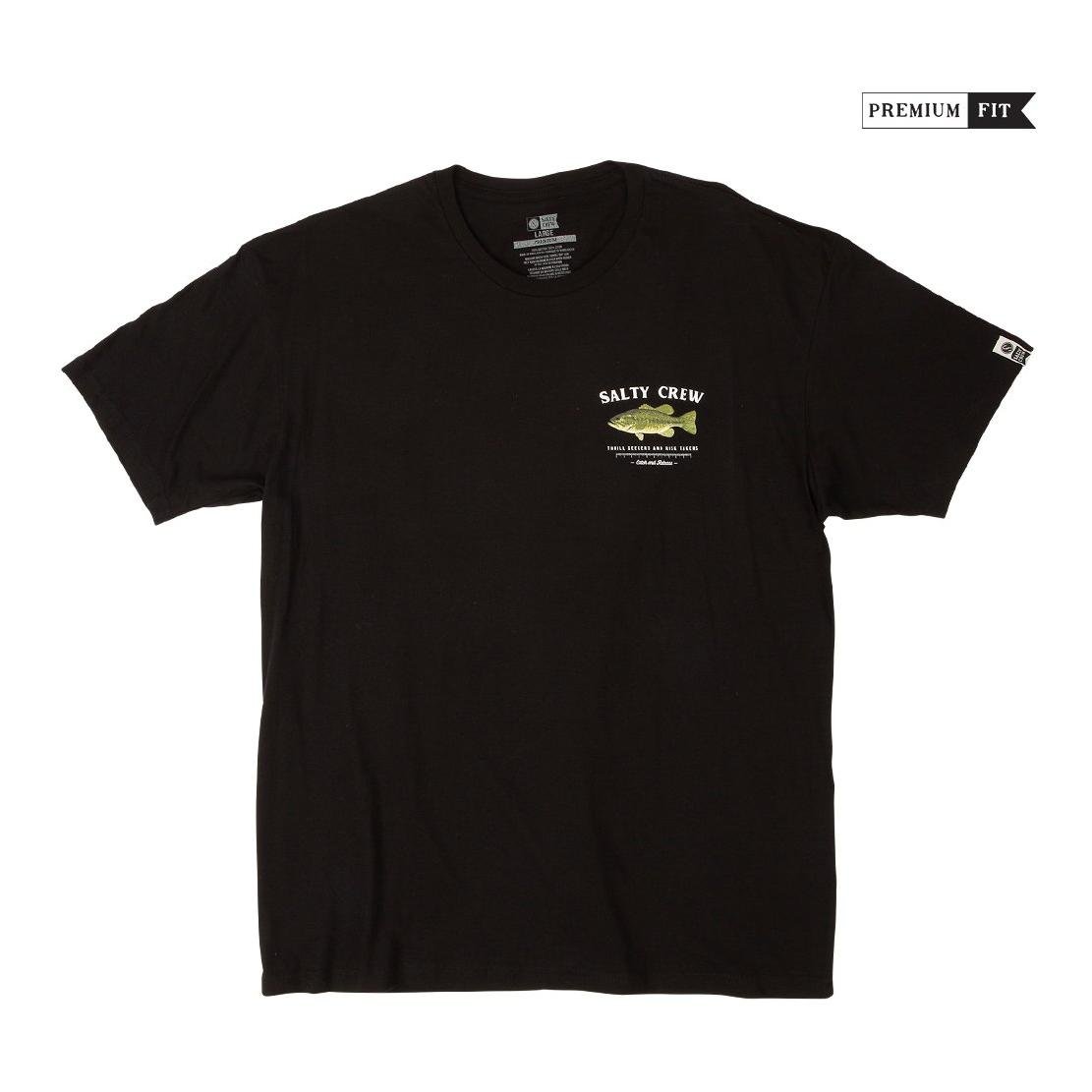 Image of Salty Crew Bigmouth Black S/S Premium Tee - T-Shirt bei fischen.ch