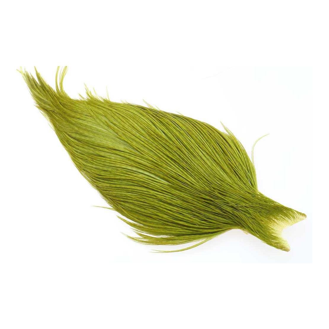 Image of Whiting Dry Fly Hackle - Olive - Balg/Cape bei fischen.ch