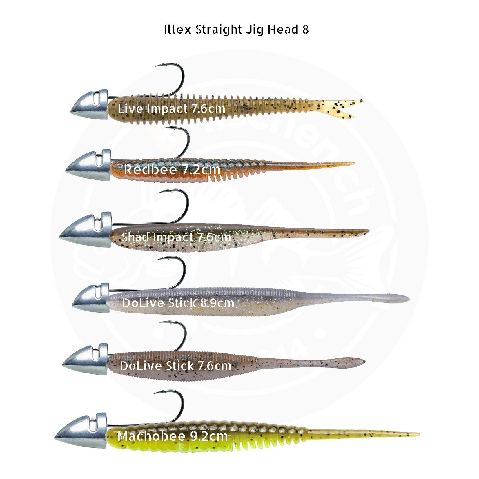 Straight Jig Head - Dart Jigkopf