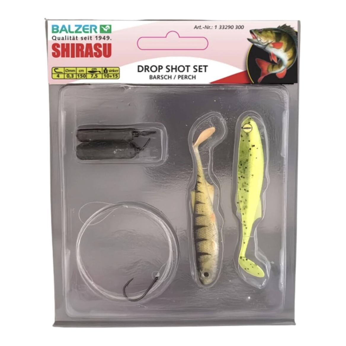 Balzer Shirasu Drop Shot Set Barsch #4 - Perch -