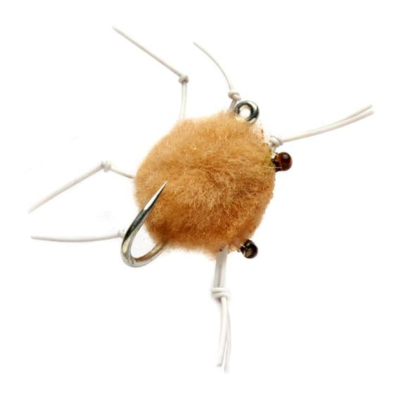 Image of Fulling Mill Tungsten Bauer Crab Tan - Streamer bei fischen.ch