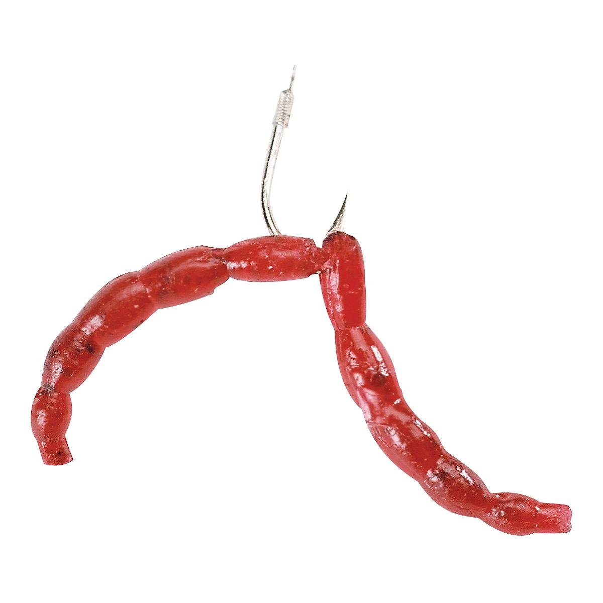 Berkley Powerbait Micro Blood Worms - Red -