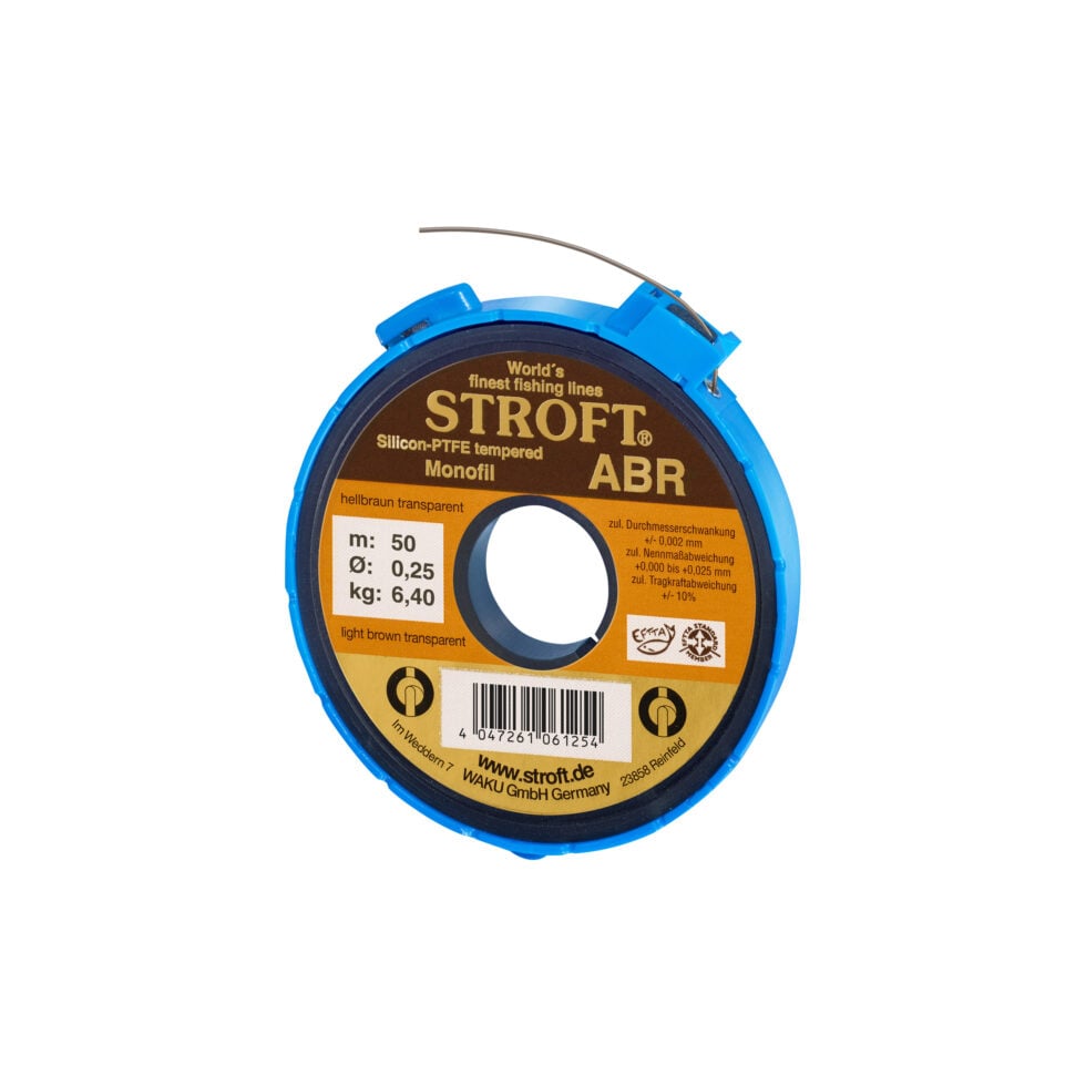 ABR 50m mit Cutter-Ring  - monofile Schnur