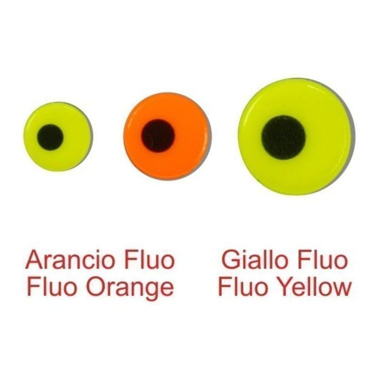 Fluo lure eyes orange - Augen
