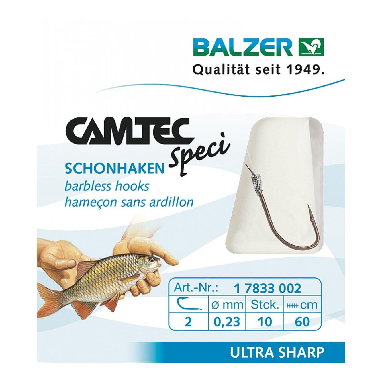 Image of Balzer Camtec Speci Schonhaken ohne Widerhaken bei fischen.ch