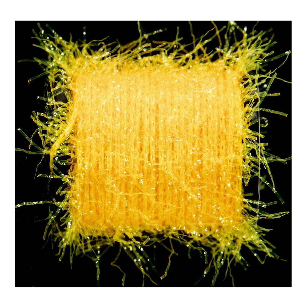 Ice Straggle Chenille Sunburst Orange