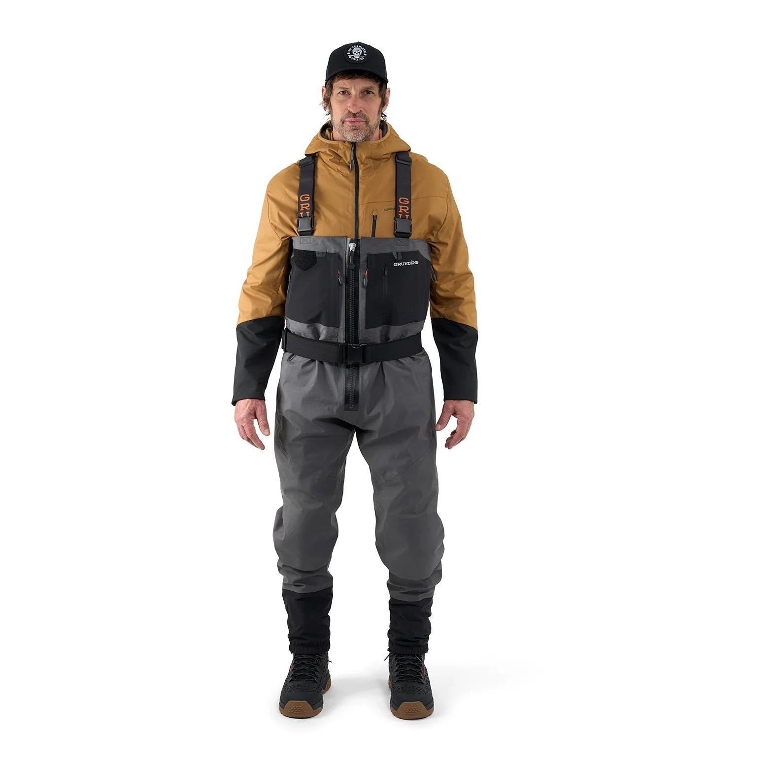 Grundens Men's Vector Zip Stockingfoot Wader