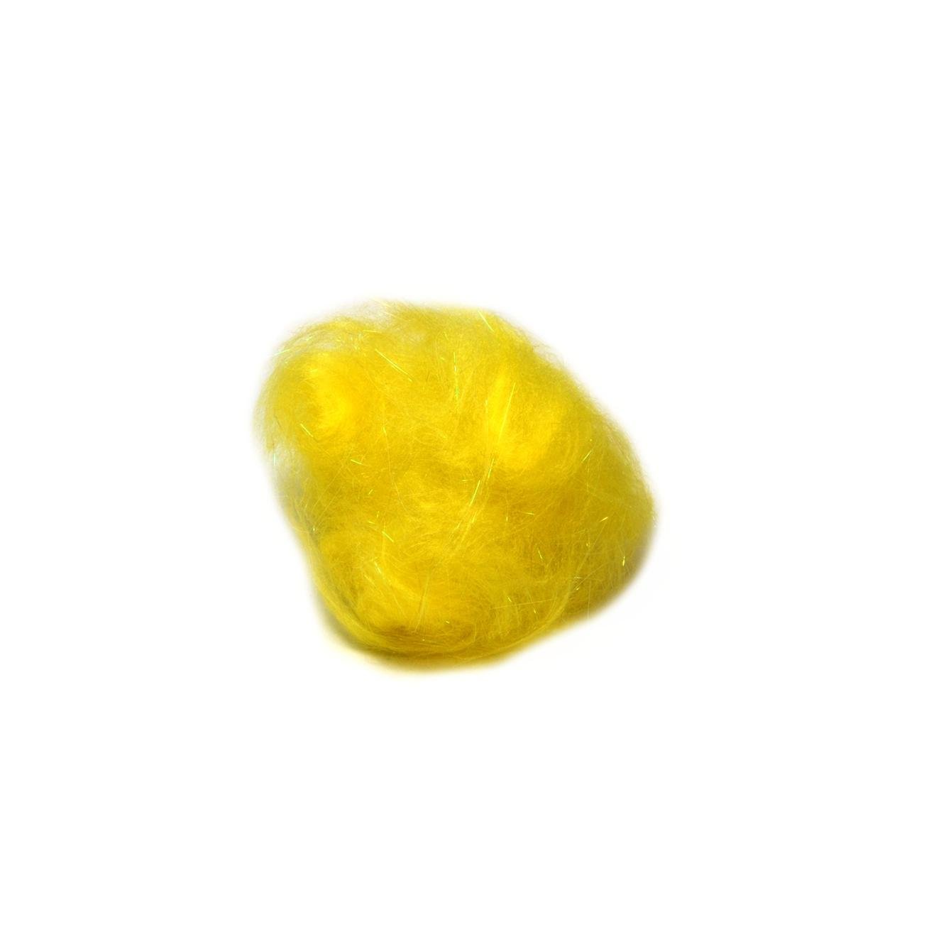 Hareline Dubbin Bruiser Blend - Canary - Dubbing