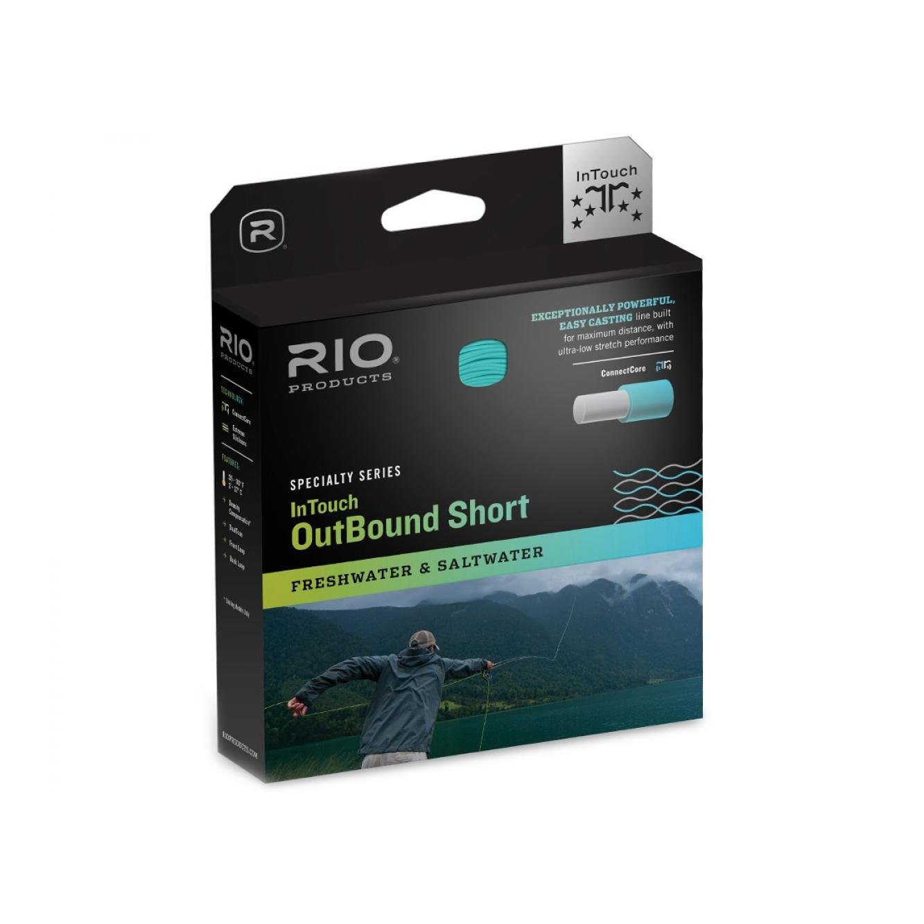 Image of Rio Outbound Short InTouch Hover WF-F/S1 (sink1) - Fliegenschnur bei fischen.ch