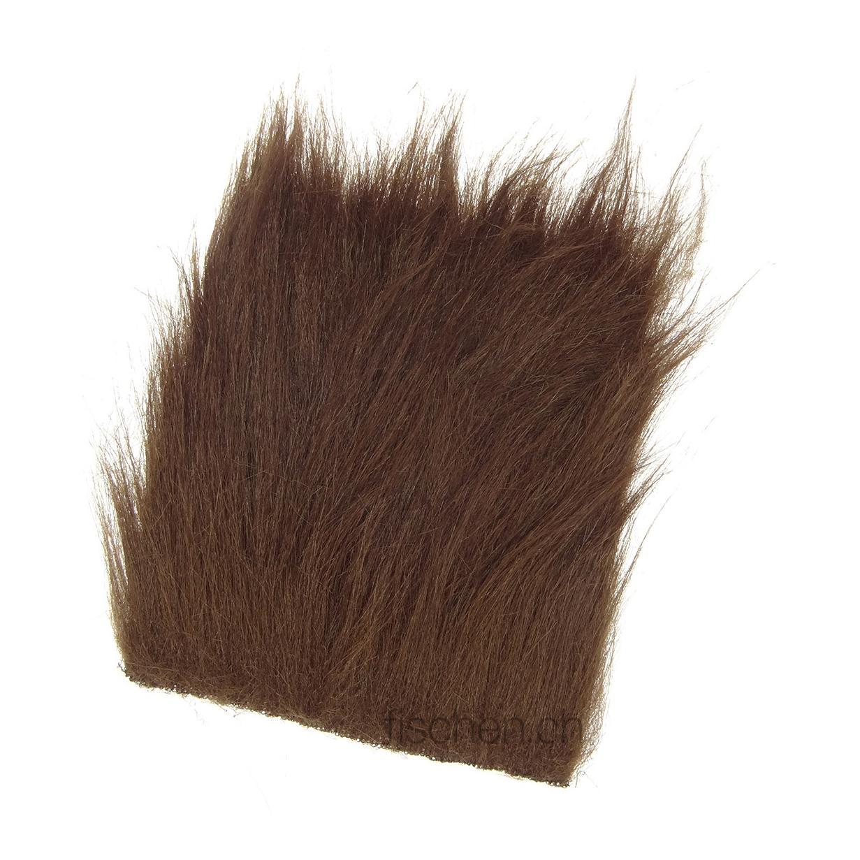 Hareline Dubbin Extra Select Craft Fur - Dark Brown