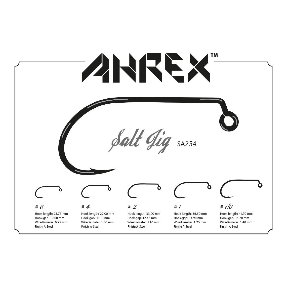 SA254 - Salt Jig - Streamerhaken