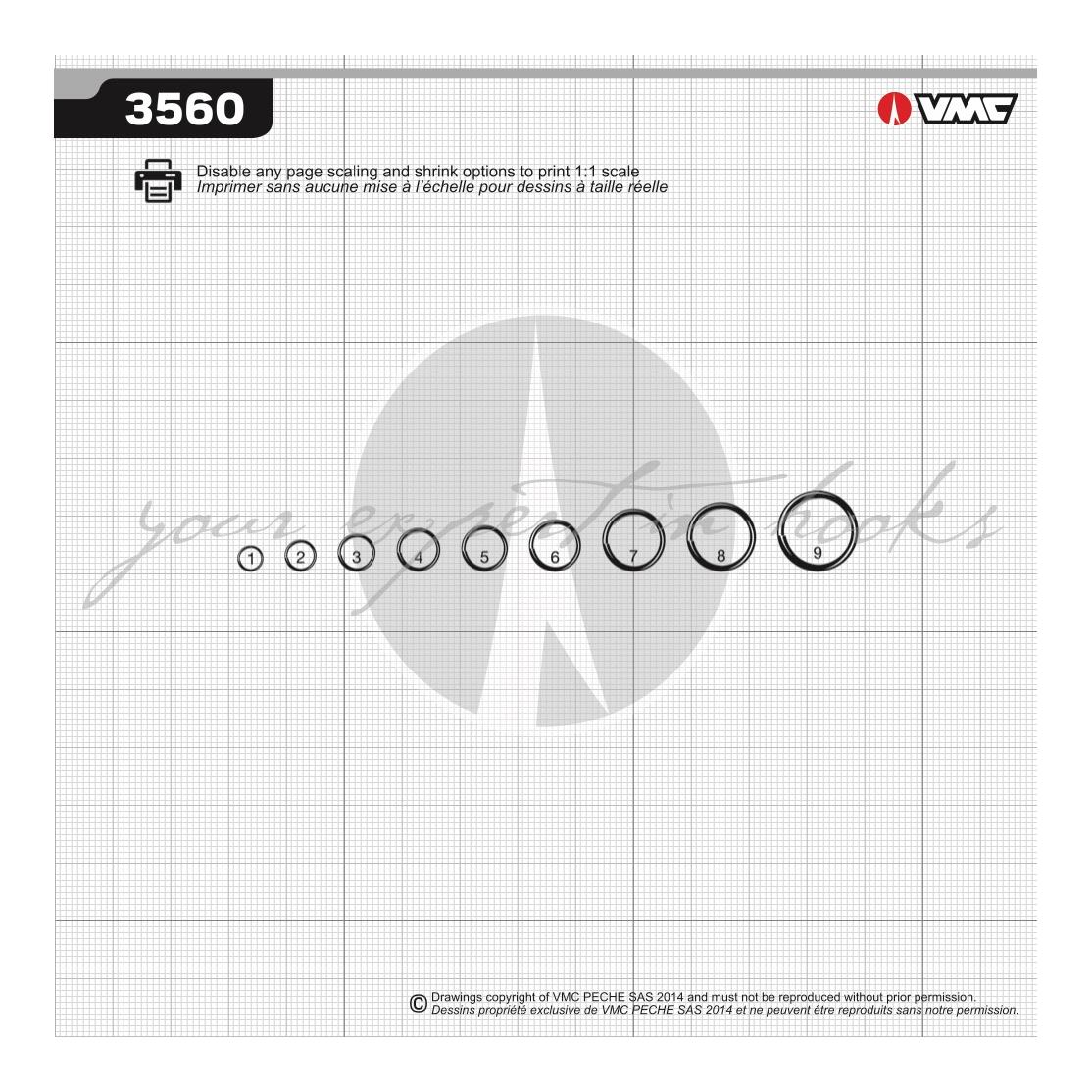 3560 Sprengringe aus rostfreiem Stahl - Splitring