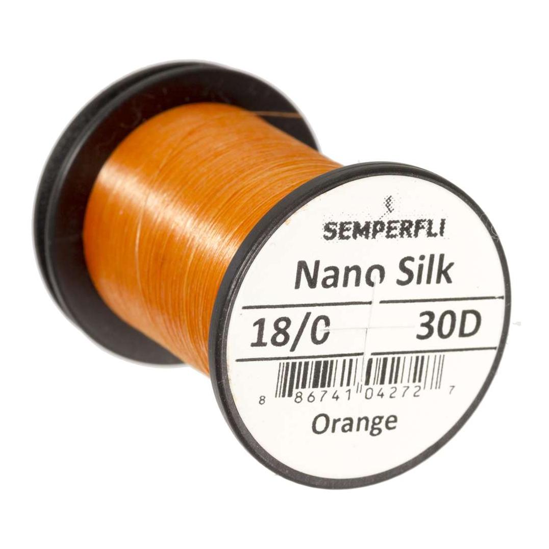 Image of Semperfli Nano Silk Ultra 30D - Orange - Bindefaden bei fischen.ch