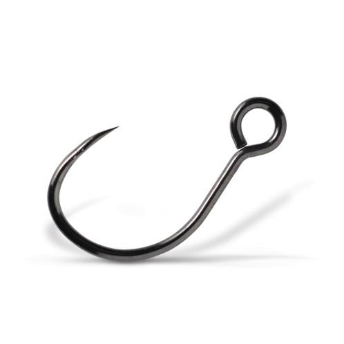 7237B BN Light Inline Single Barbless ohne Widerhaken - Wobblerhaken