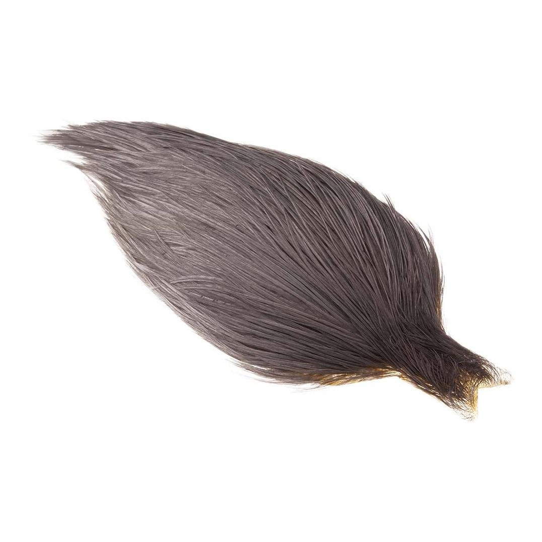 Whiting Dry Fly Hackle White Dyed Medium Dun - Balg/Cape - Medium Dun