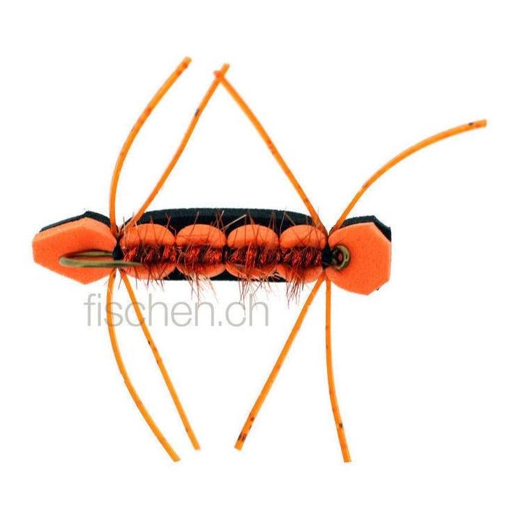 Chernobyl Ant Schwarz/Orange - Trockenfliege