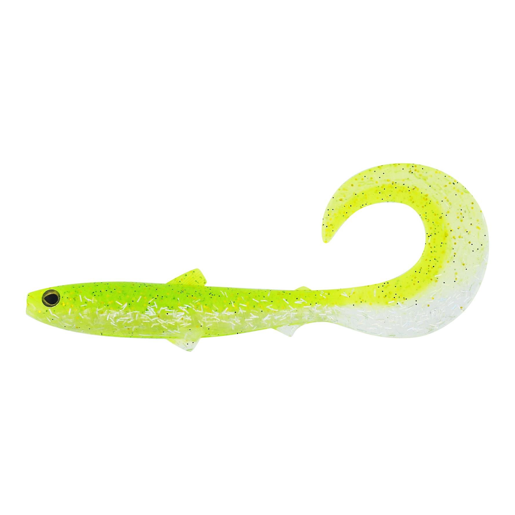 Westin BullTeez Curltail - Gummiköder - Holy Chartreuse -