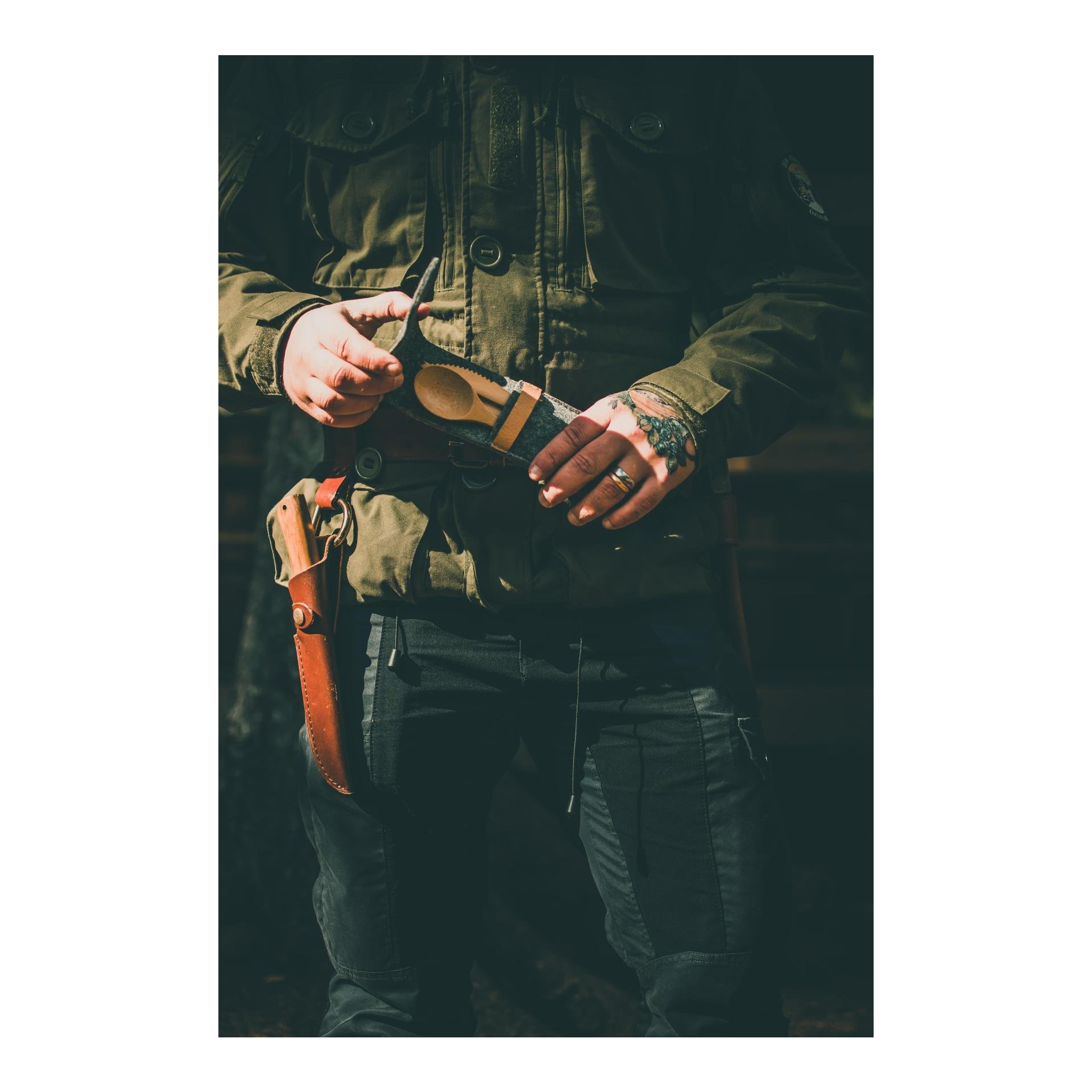 TURTAGRØ - Holzbesteck Set (3 Teilig) 