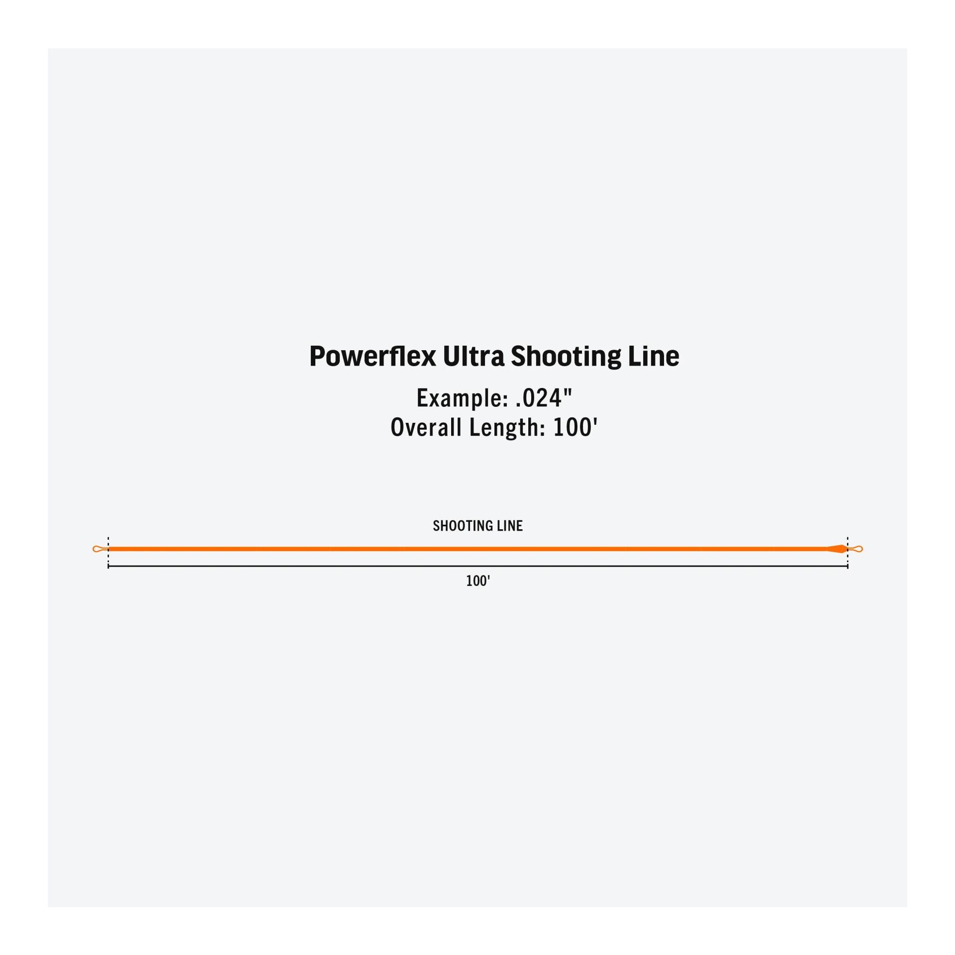 Powerflex Ultra Shooting Line - Running Line