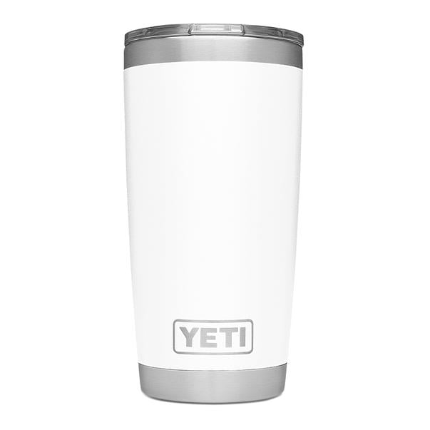 RAMBLER 20 OZ TUMBLER White - Trinkbecher