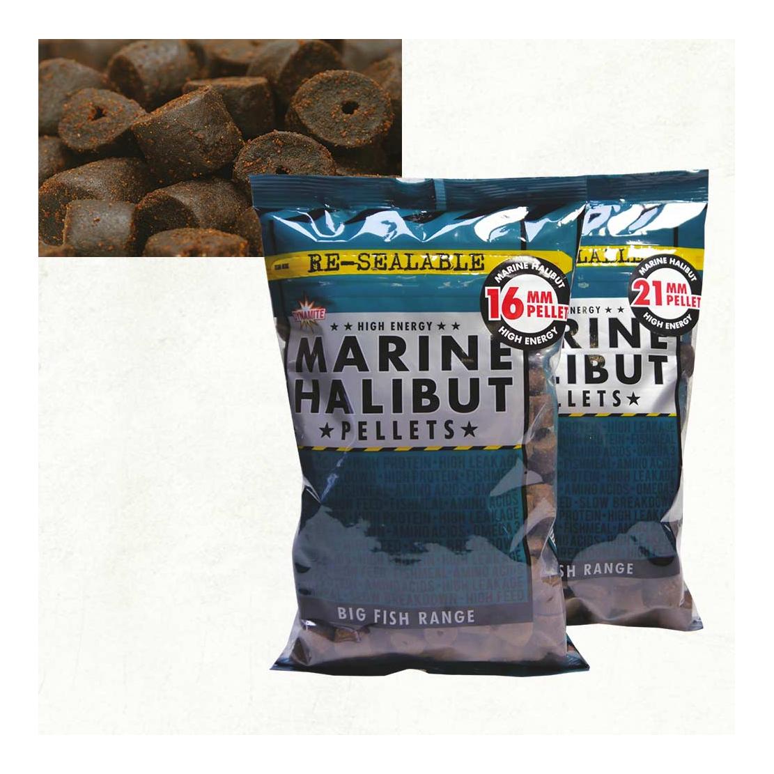 Marine Halibut Pre Drill Pellets - Pellets Vorgebohrt