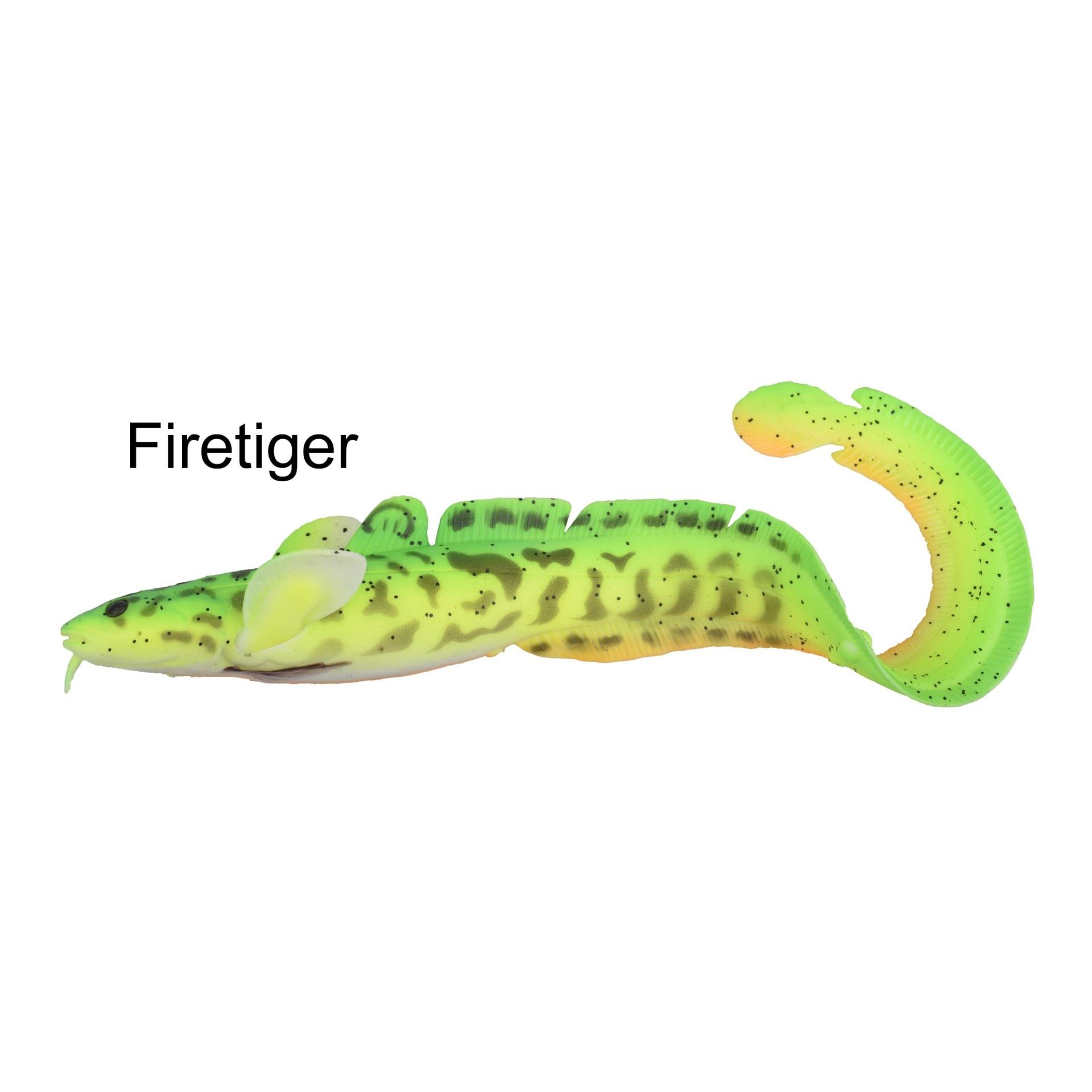 Image of Savage Gear 3D Burbot FS Firetiger - Gummiköder bei fischen.ch