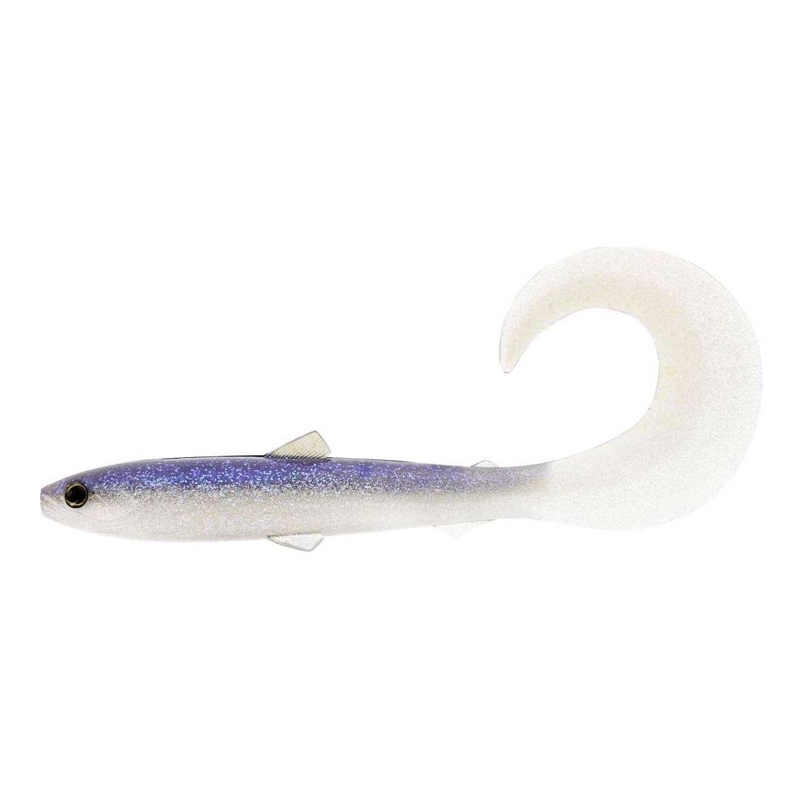Westin BullTeez Curltail - Gummiköder - Sparkling Blue -