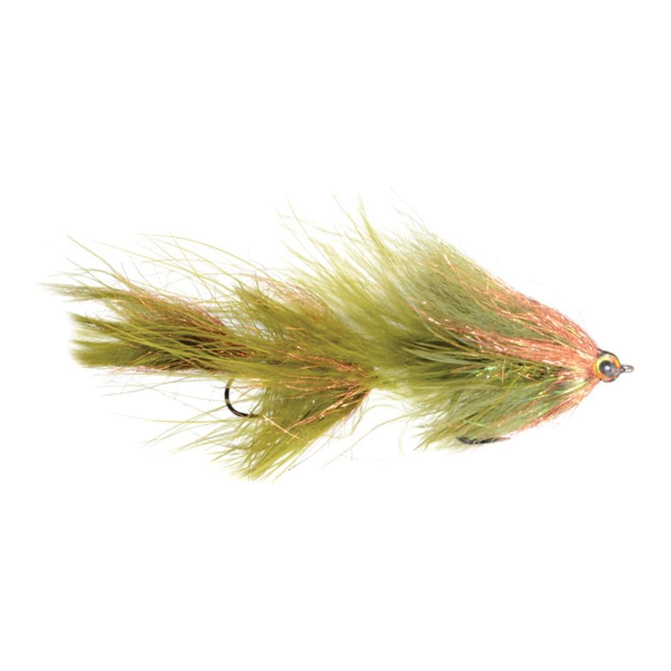 Image of Fulling Mill Mongrel Meat - Olive - Streamer bei fischen.ch
