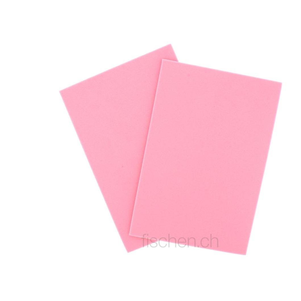 Image of Hareline Dubbin Thin Fly Foam 2mm pink - Foam bei fischen.ch