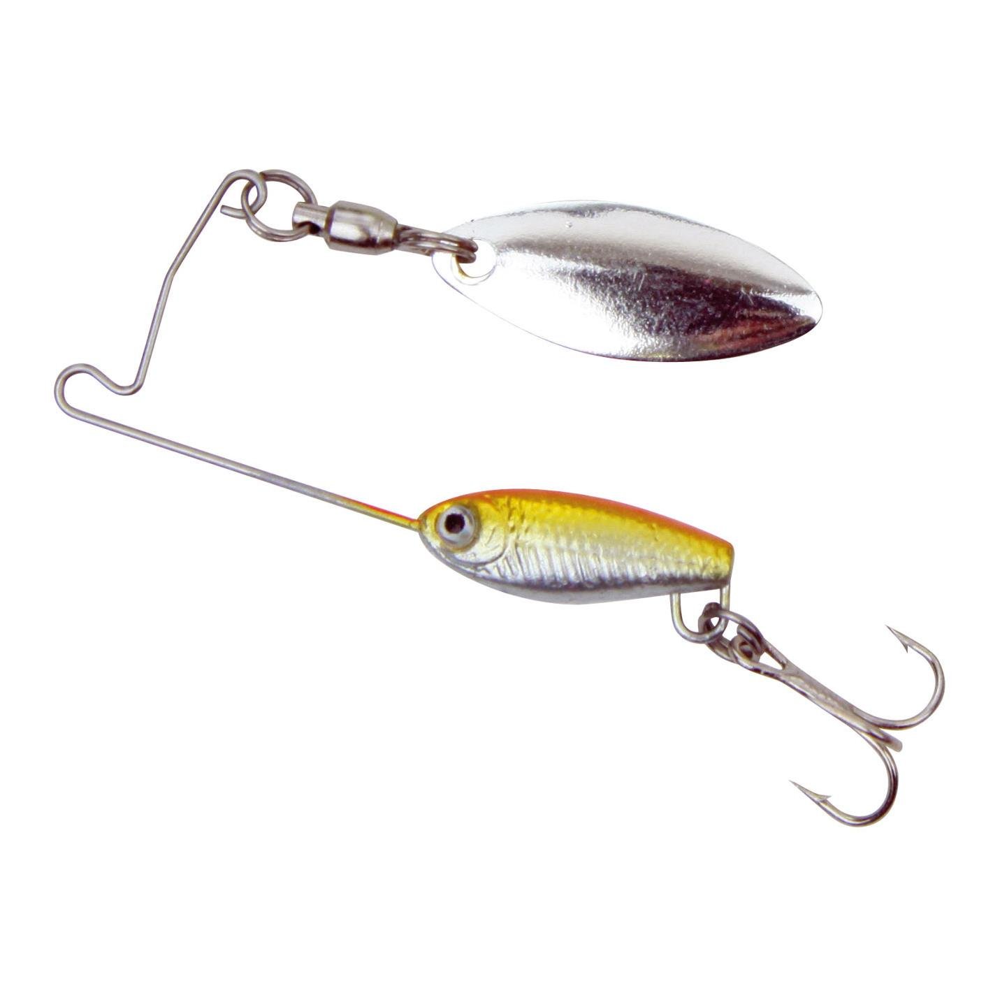 Image of Stucki Fishing Stucki Micro Spinnerbait Gold/Orange bei fischen.ch
