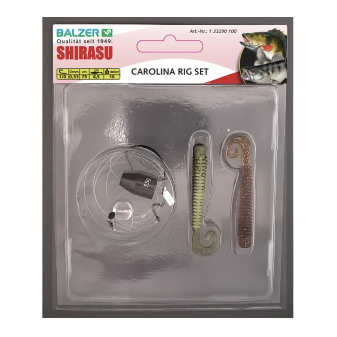 Shirasu Carolina Rig Set #1/0