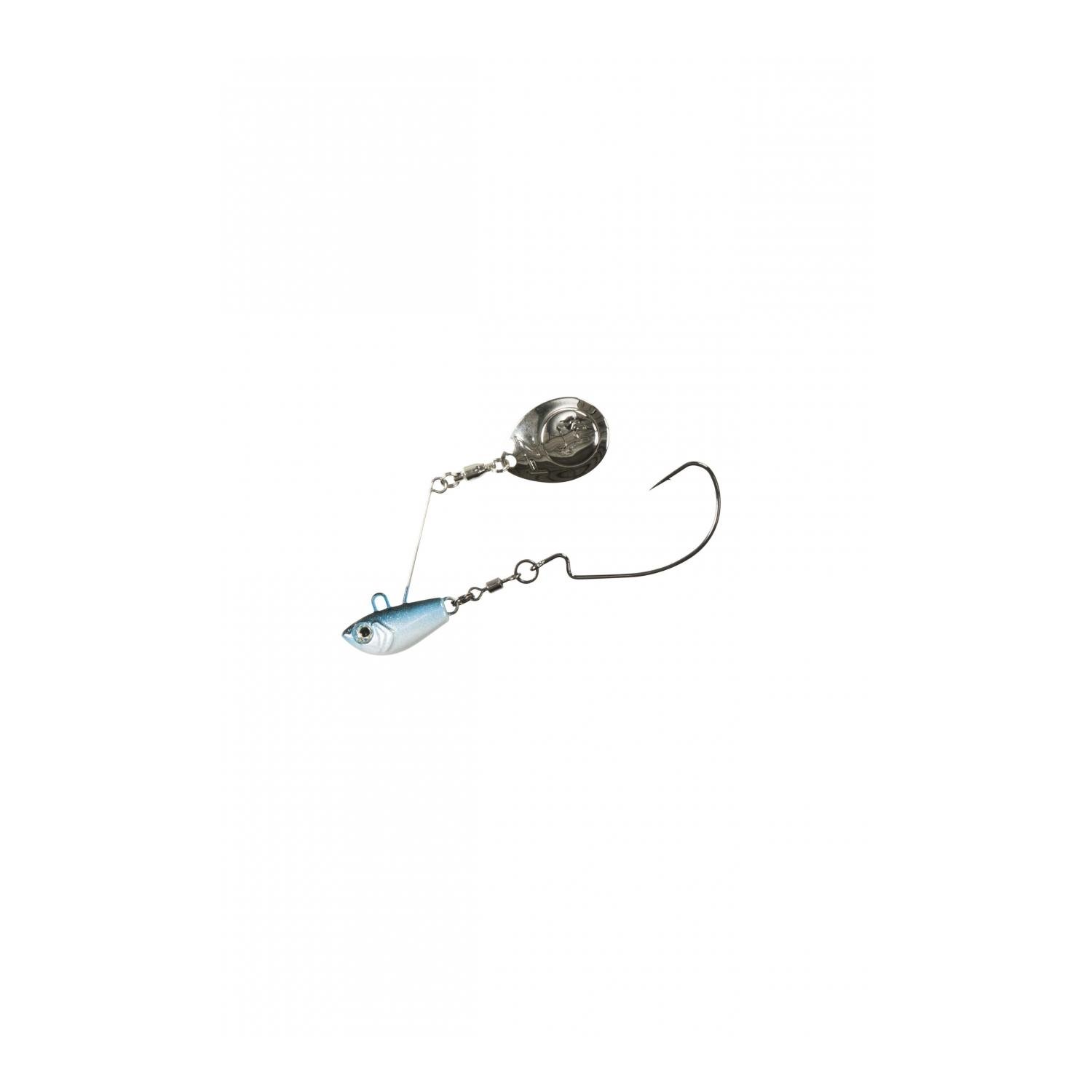 Image of D.A.M. MADCAT Effzett Spin Jig Aurora Black - Spinnerbait bei fischen.ch