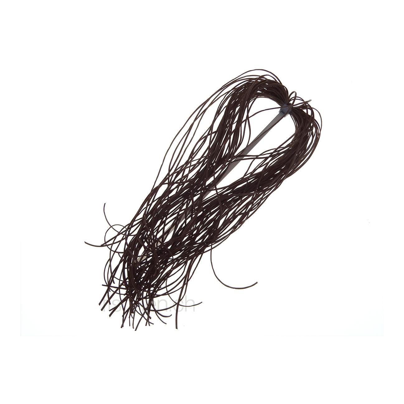 Image of Hareline Dubbin Life Flex - Brown - Rubberlegs bei fischen.ch