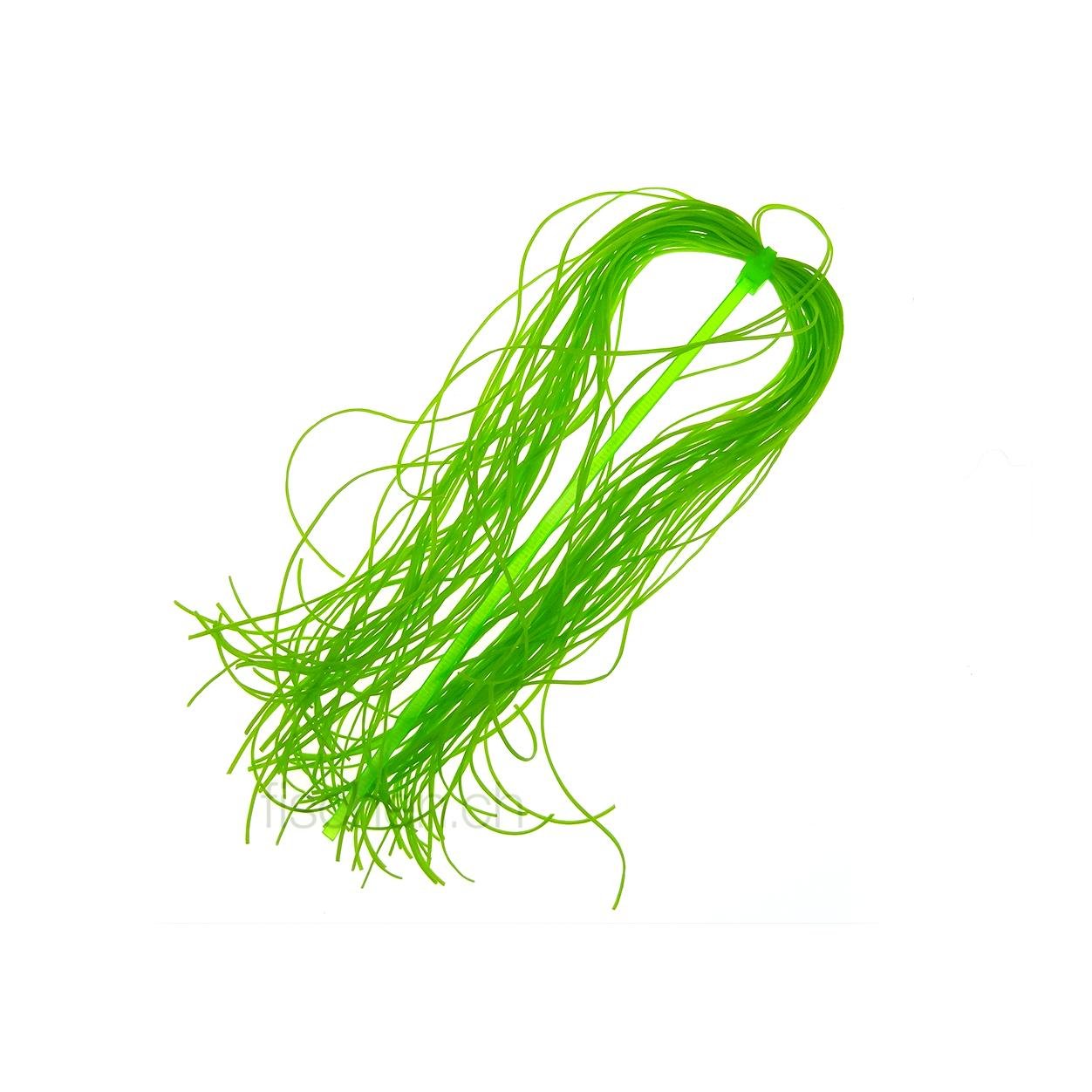 Image of Hareline Dubbin Life Flex - Fl. Chartreuse - Rubberlegs - Fluo Charteuse - bei fischen.ch