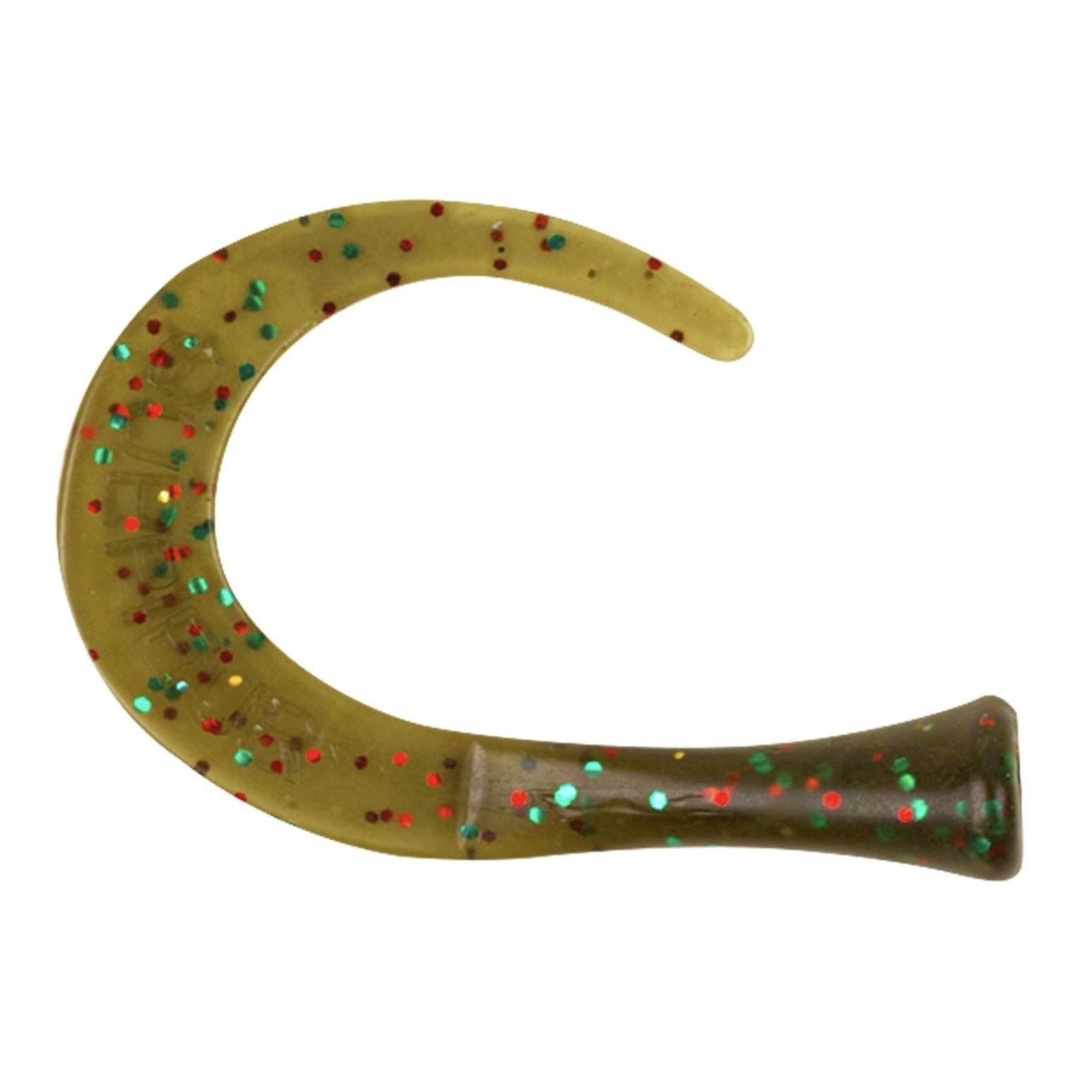 Strike Pro Guppie Jr Spare Tails Moss Green Glitter