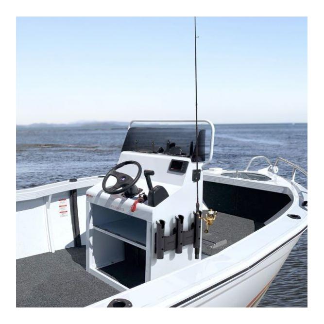 RodStow Single White - Rutenhalterung