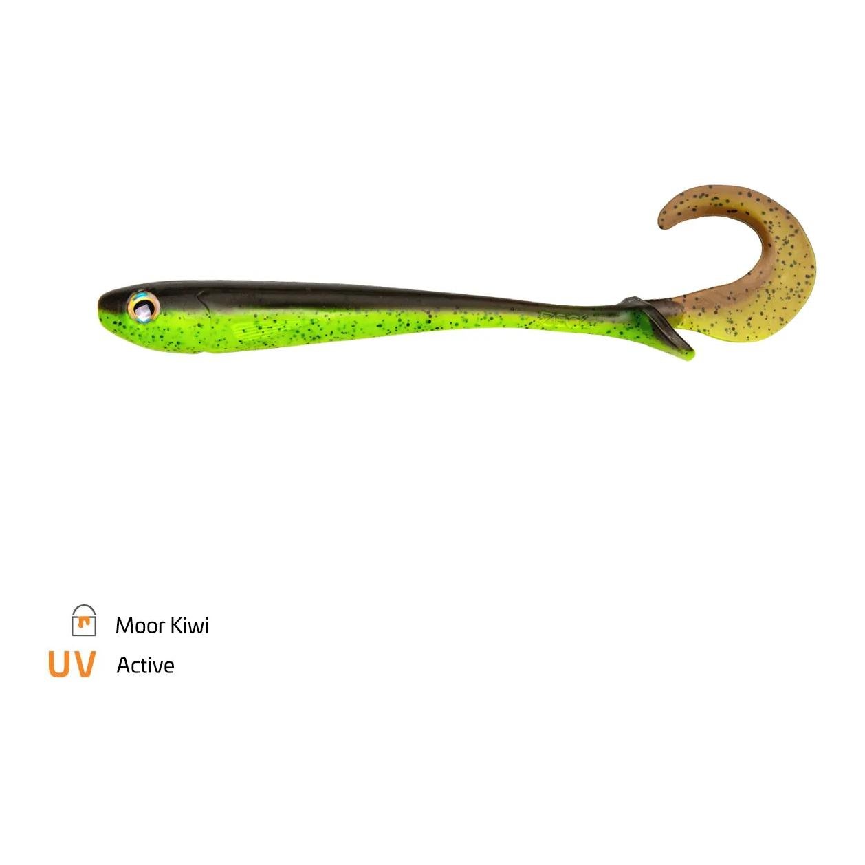 Zeck Baby Butcher - Gummiköder - Moor Kiwi -