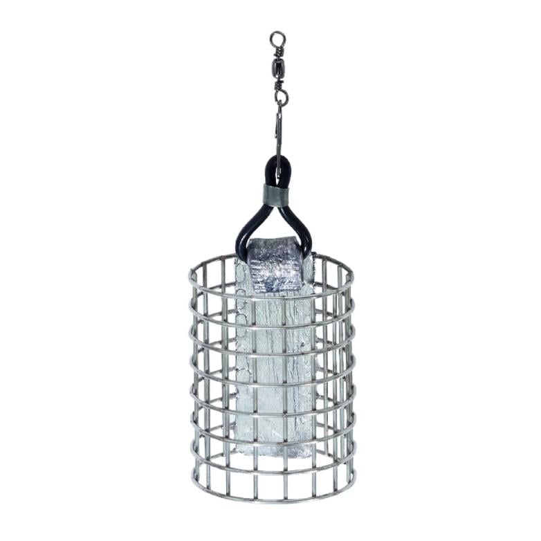 Metall-Futterkorb mit Wirbel