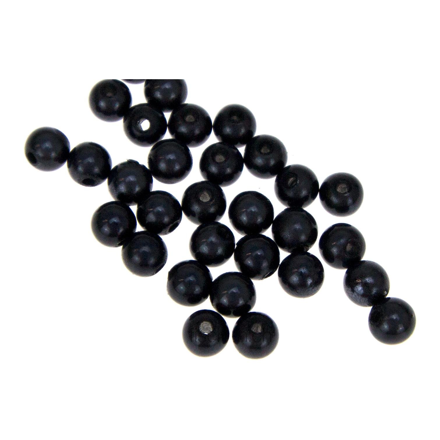 Image of Hareline Dubbin 3D Beads - Black bei fischen.ch
