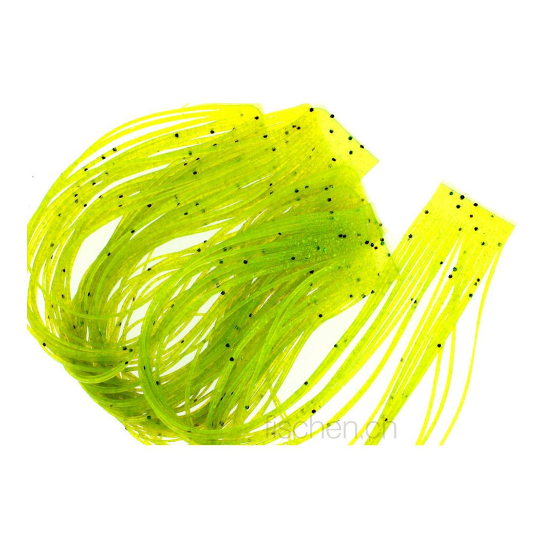 Image of Hareline Dubbin Loco Legs - Chartreuse - Rubberlegs bei fischen.ch
