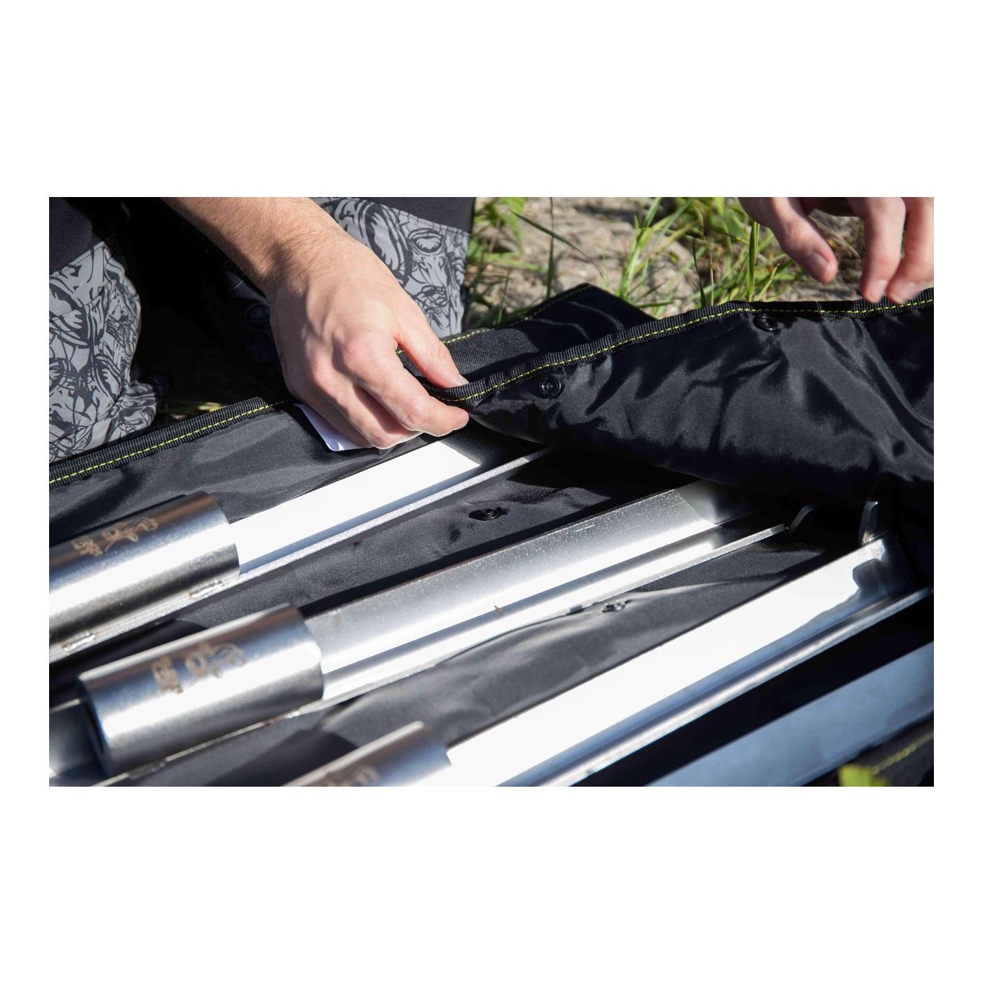 Black Cat BLCK Bank Stick Wrap - Transporttasche für Rutenhalter