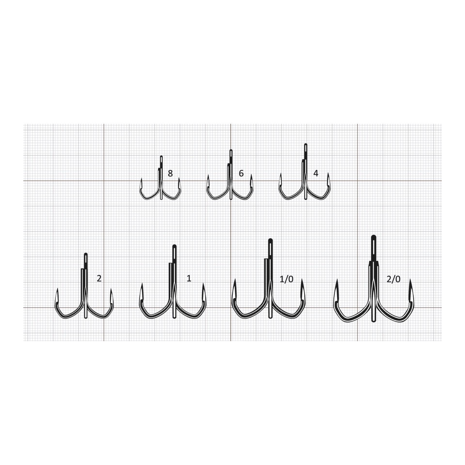 Kaptain 3X 7557B Drilling - ohne Widerhaken