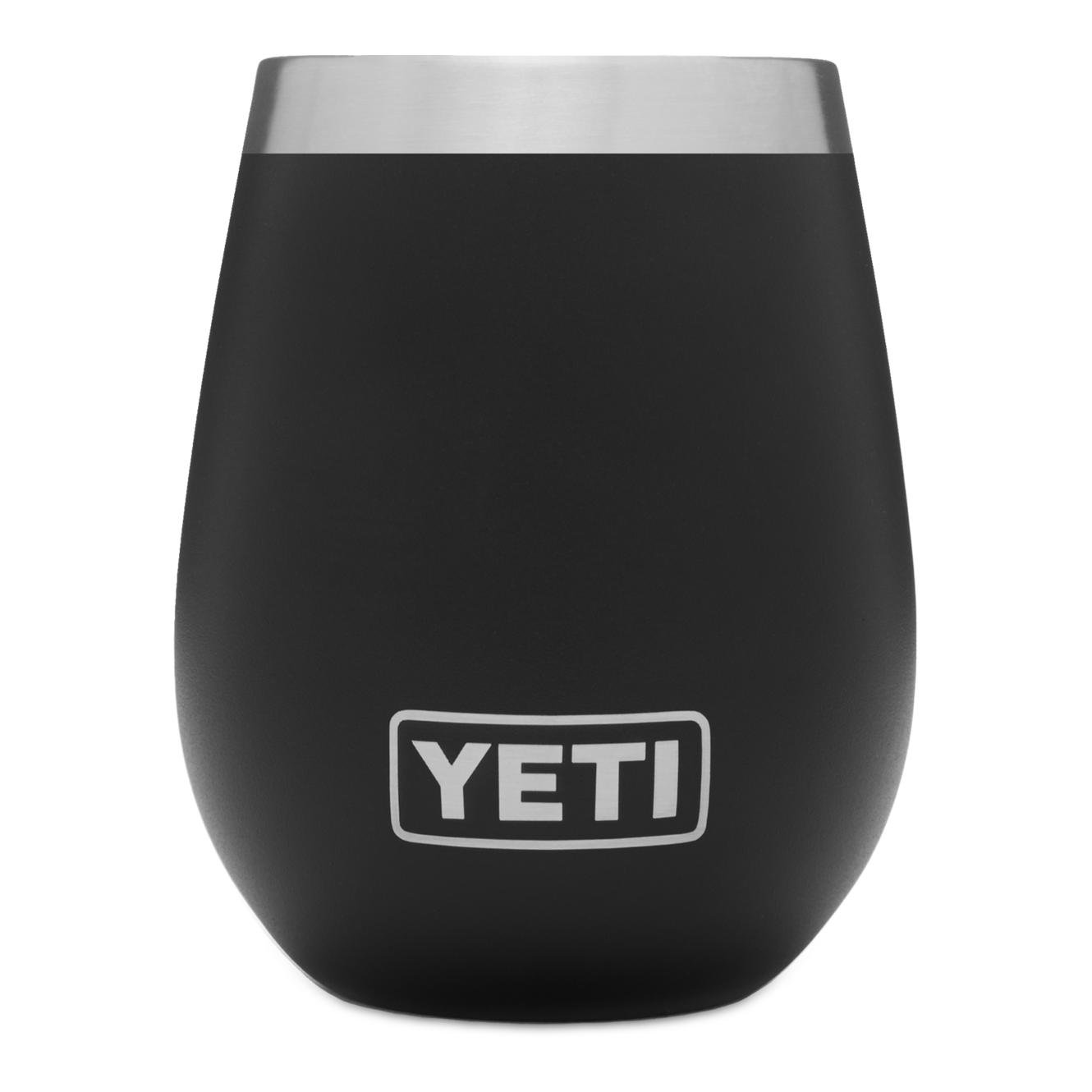 YETI RAMBLER 10 OZ WINE TUMBLER Black - Trinkbecher