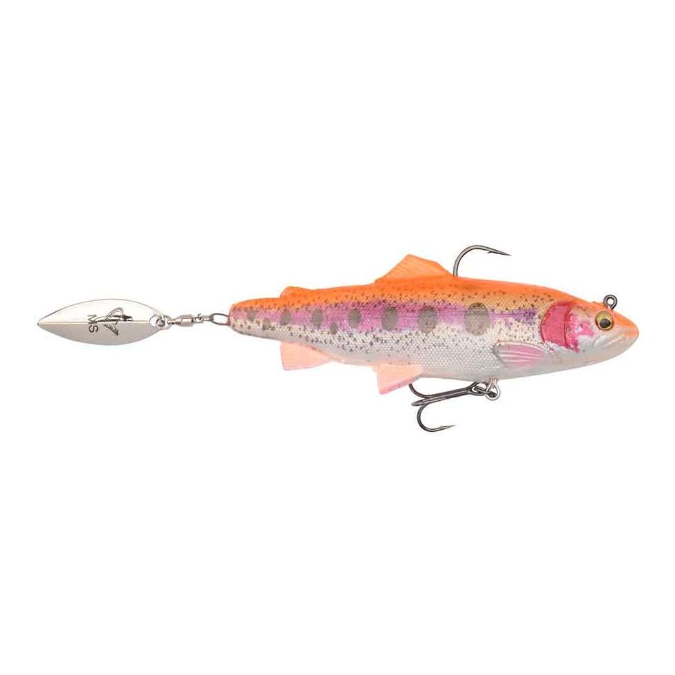 Image of Savage Gear 4D Trout Spin Shad Golden Albino - Gummiköder bei fischen.ch