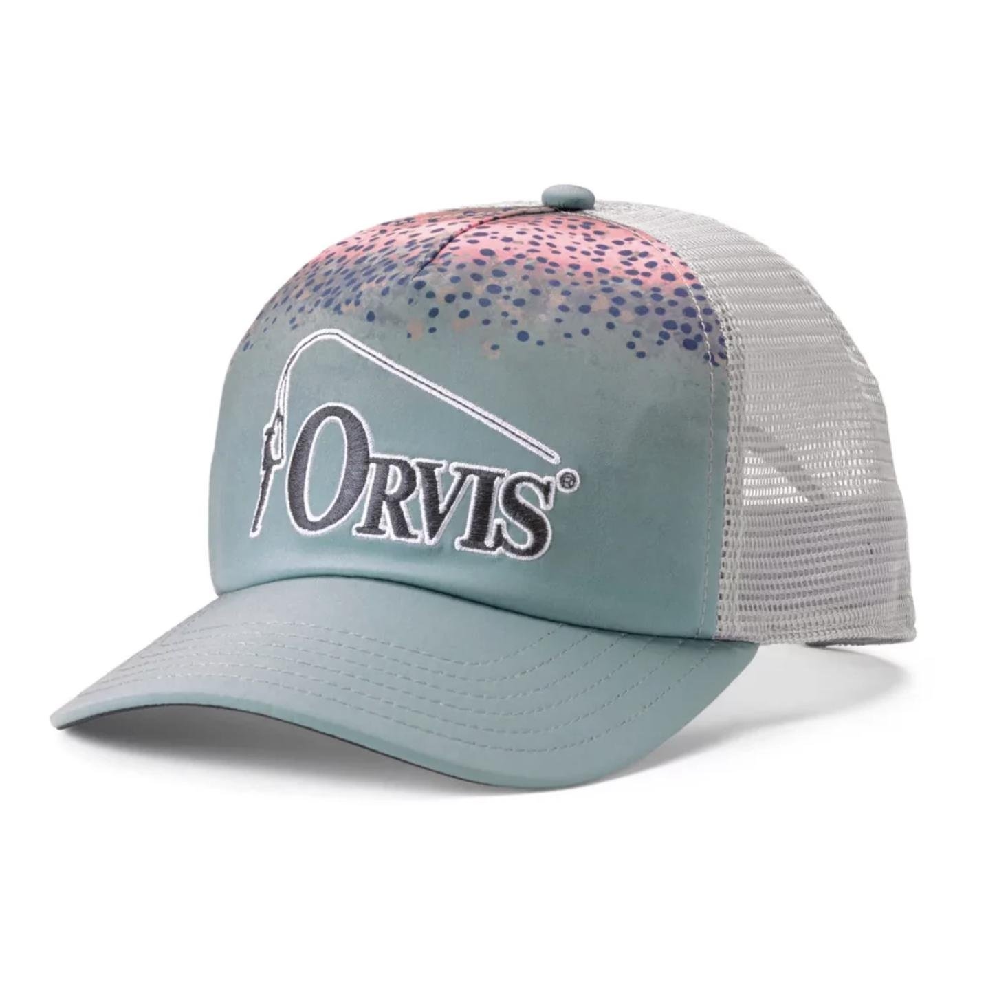 Orvis Turning Rainbow Trucker - Cap - Grey -